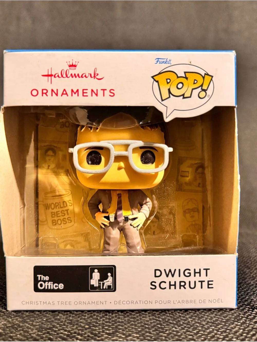 Hallmark Funko POP! Dwight Schrute Christmas Tree Ornament The Office NIB